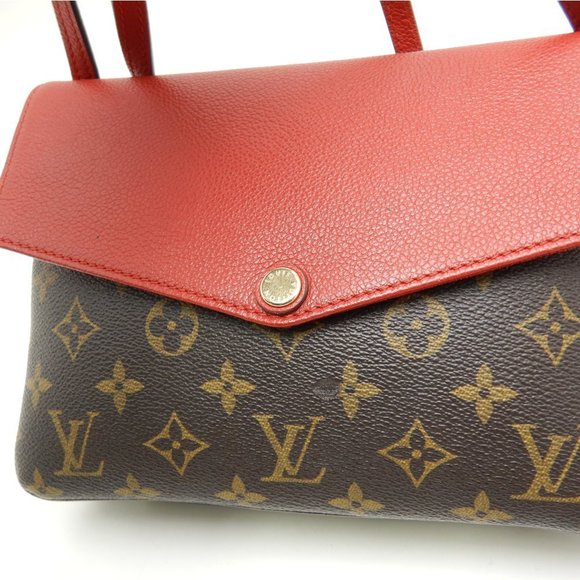 Louis Vuitton Monogram Twice Cerise Diagonal Shoulder Bag - Picture 4 of 8